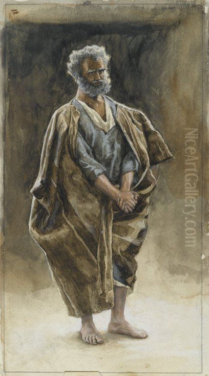 Saint Peter Oil Painting by James Jacques Joseph Tissot