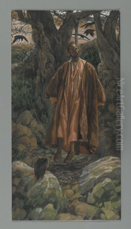 Judas se pend Oil Painting by James Jacques Joseph Tissot