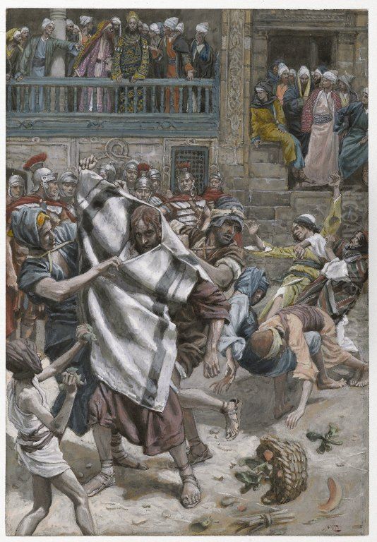 Jesus devant Herode Oil Painting by James Jacques Joseph Tissot