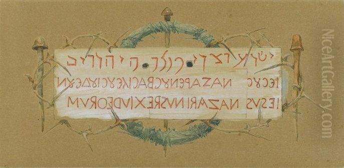 Titre de la Croix Oil Painting by James Jacques Joseph Tissot