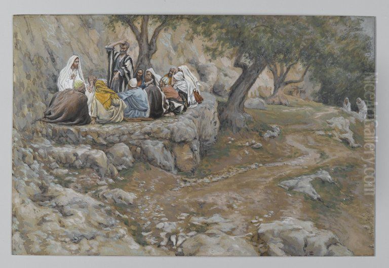 La primaute de Saint-Pierre Oil Painting by James Jacques Joseph Tissot