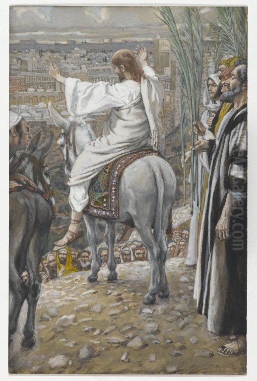 Le Seigneur pleura Oil Painting by James Jacques Joseph Tissot