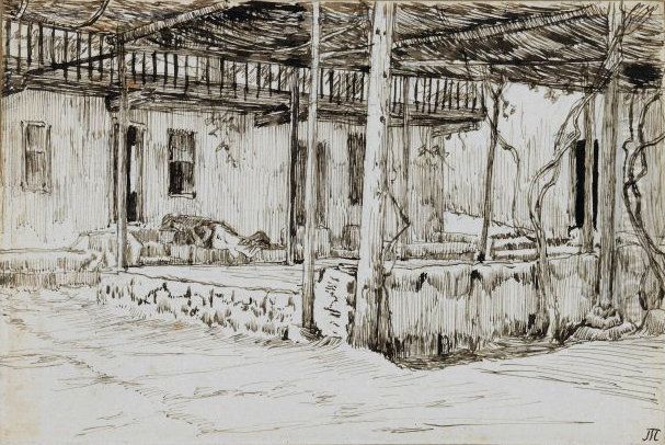 Au vieux Caire Oil Painting by James Jacques Joseph Tissot