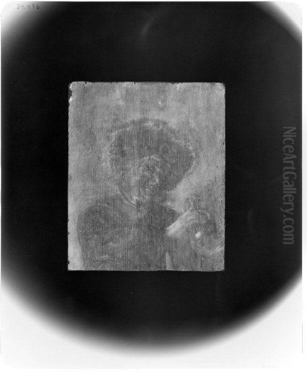 Young Man in a Fur Cap Oil Painting by Frans Hals