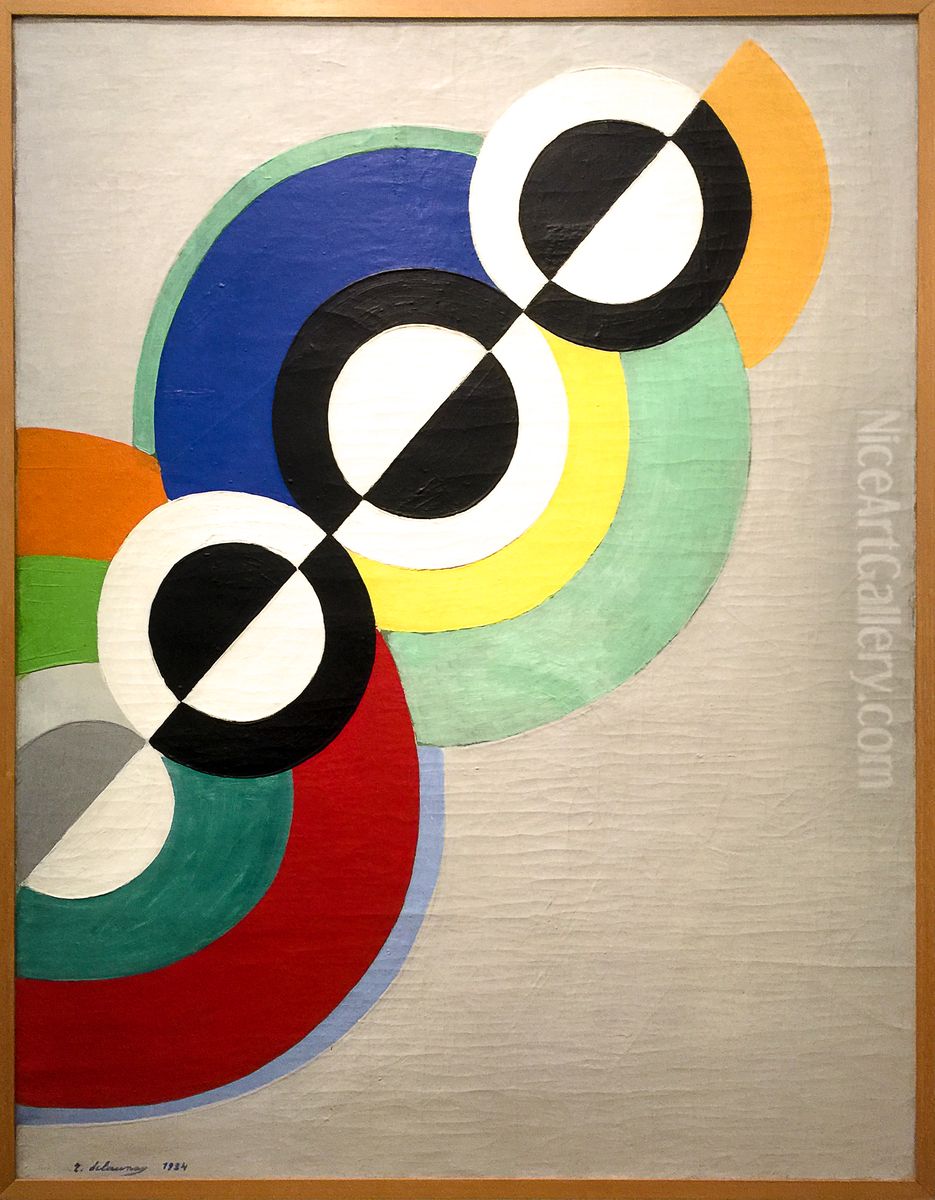 Rythmes Oil Painting by Robert Delaunay