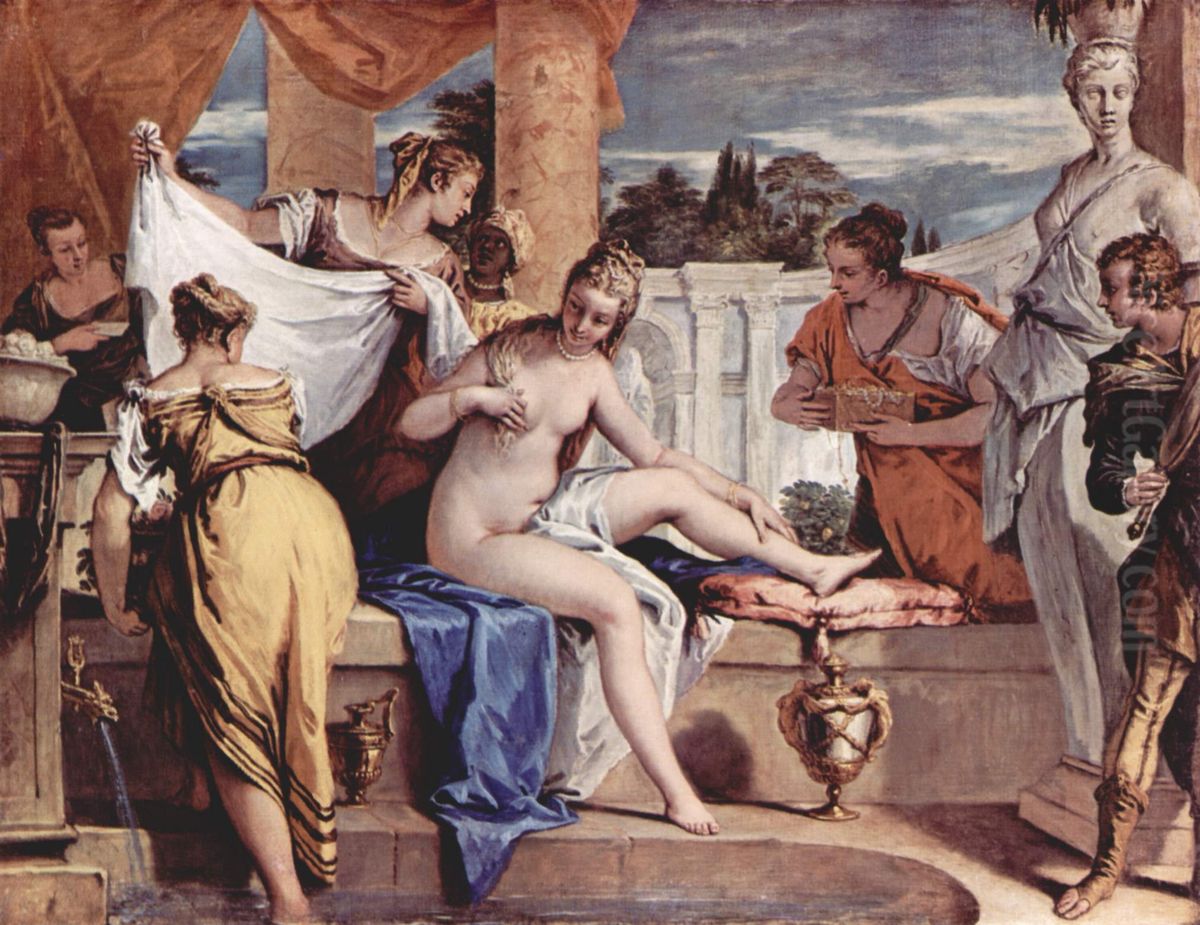 Bathseba im Bade Oil Painting by Sebastiano Ricci