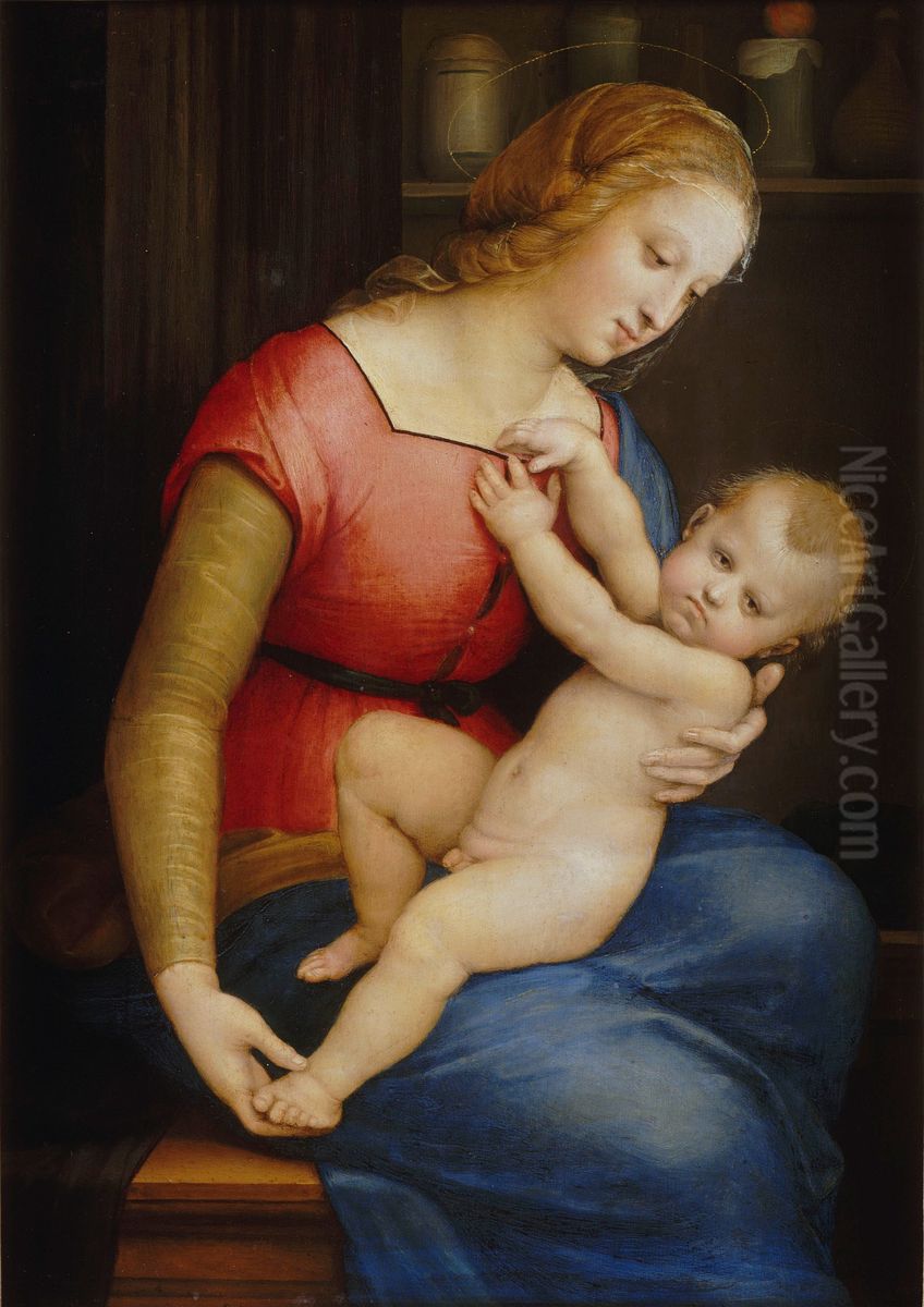 Madonna d'Orleans Oil Painting by Raphael