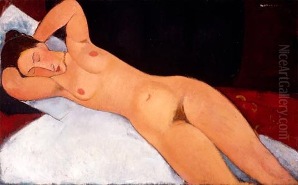 Nude Oil Painting by Amedeo Modigliani