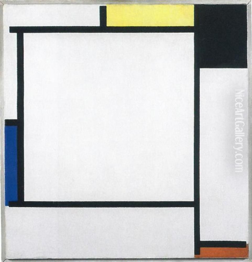 Tableau 2 Oil Painting by Piet Mondrian