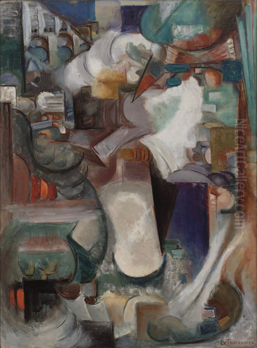 Jager Oil Painting by Henri Le Fauconnier