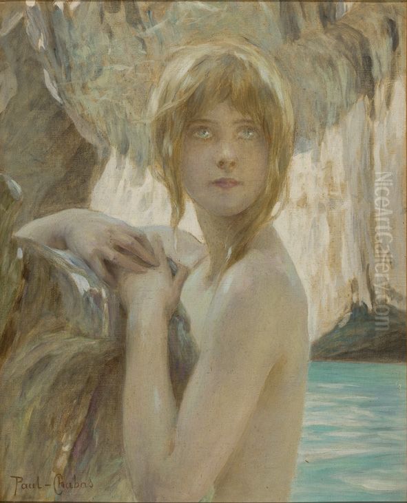 Blonde Nymph Oil Painting by Paul Emile Chabas