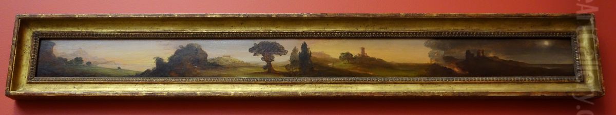 Four Times of Day in Italy Oil Painting by Thomas Cole