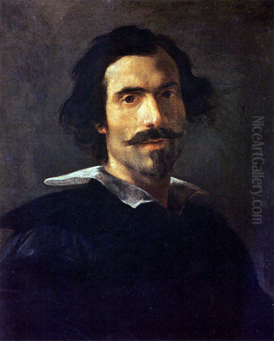 Self Portrait of Gianlorenzo Bernini Oil Painting by Gian Lorenzo Bernini