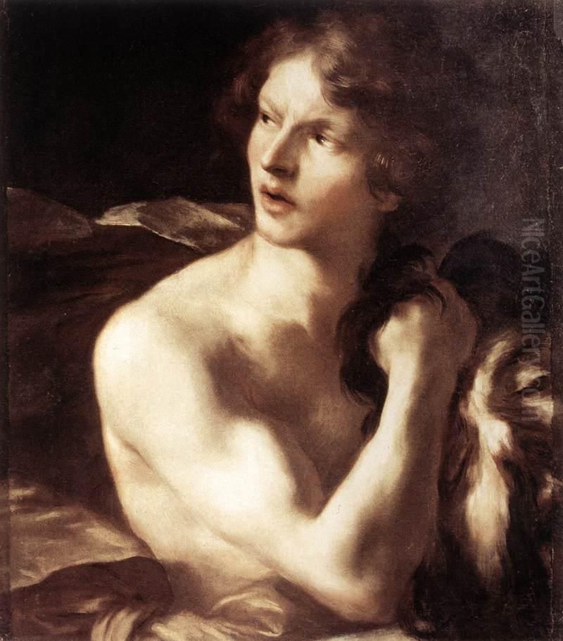 David with Head of Goliath Oil Painting by Gian Lorenzo Bernini