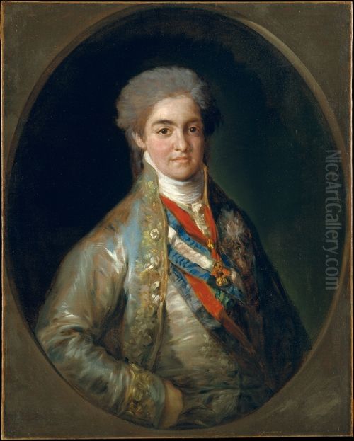 Fernando, principe de Asturias Oil Painting by Francisco Goya Fuendetodos
