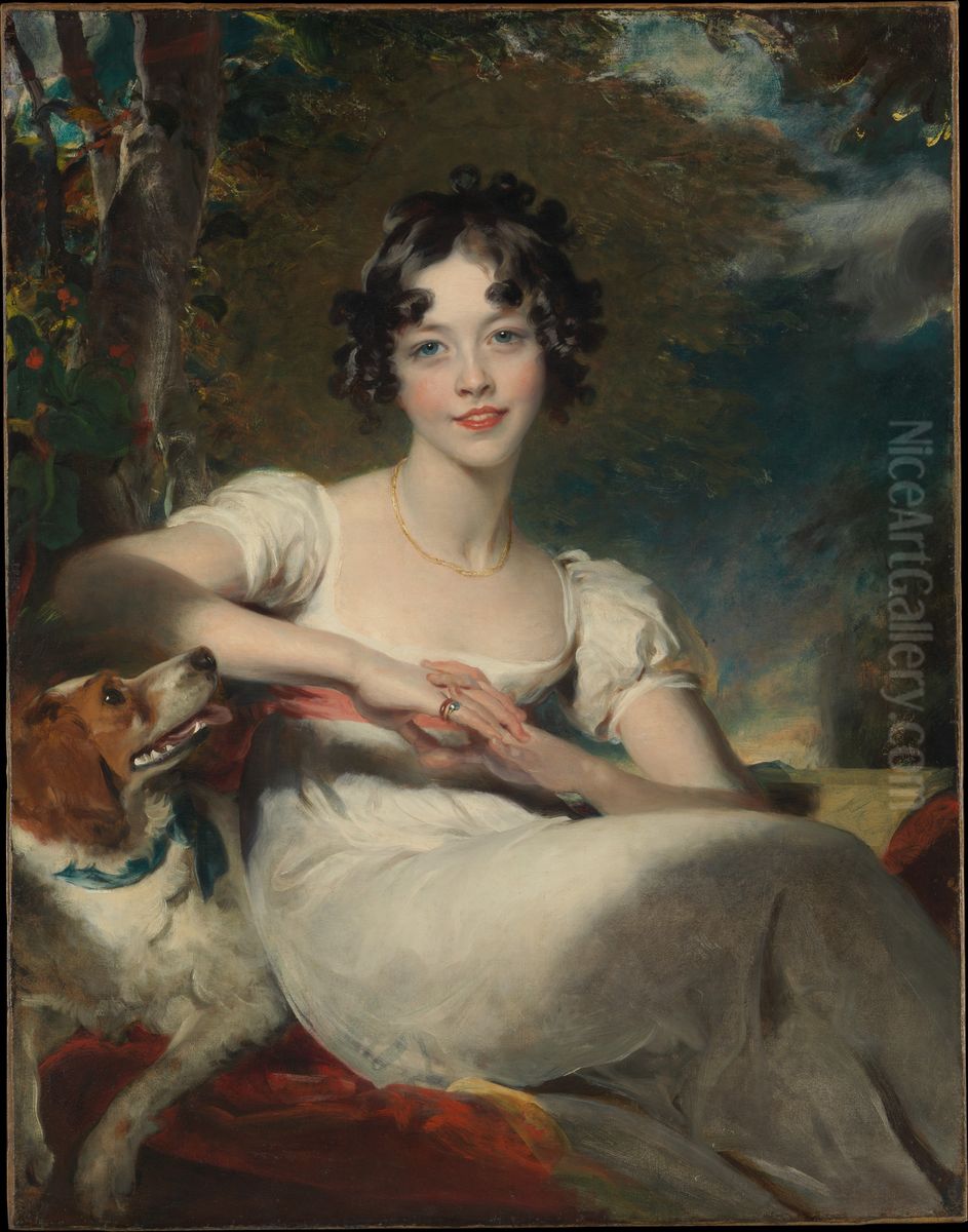 Lady Maria Conyngham (died 1843) Oil Painting by Thomas Lawrence