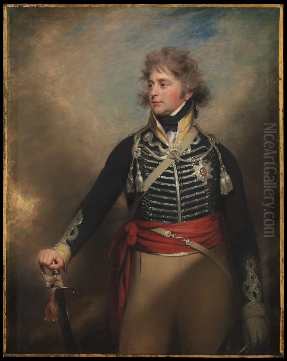 George IV (1762-1830), When Prince of Wales Oil Painting by William Beechey