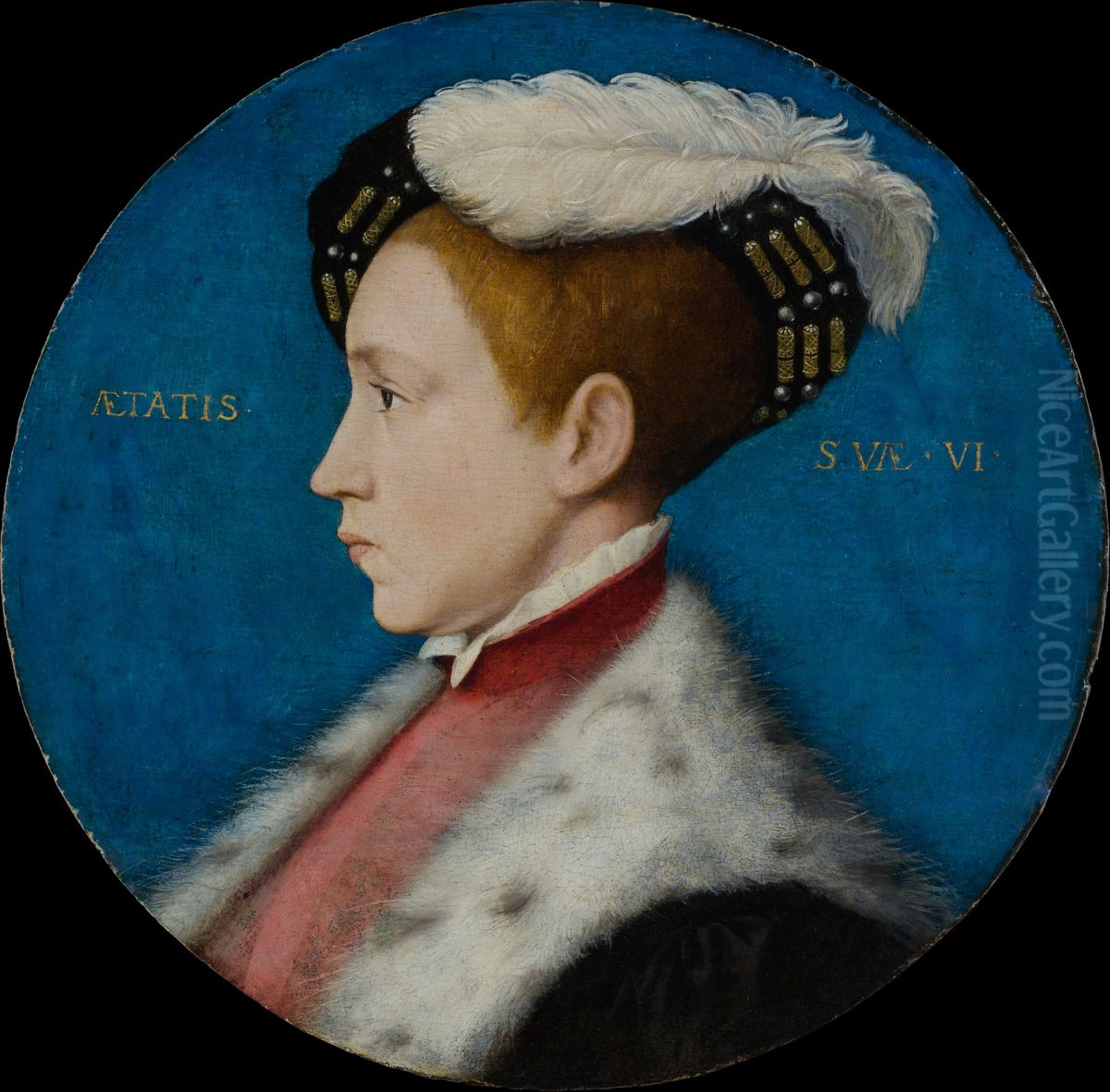 Edward VI (1537-1553), When Duke of Cornwall Oil Painting by Hans Holbein the Younger