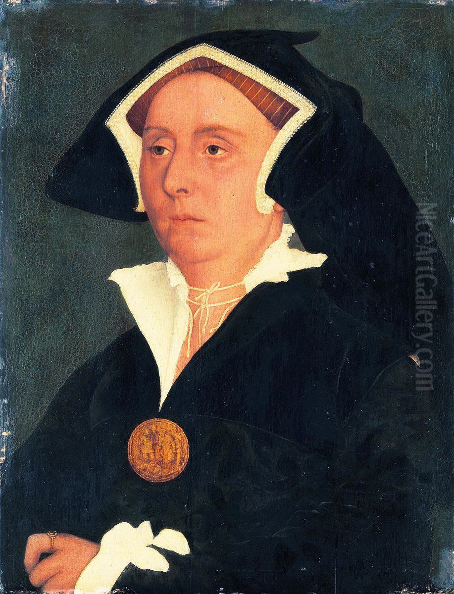 Portrait of Elizabeth, Lady Rich. Oil Painting by Hans Holbein the Younger