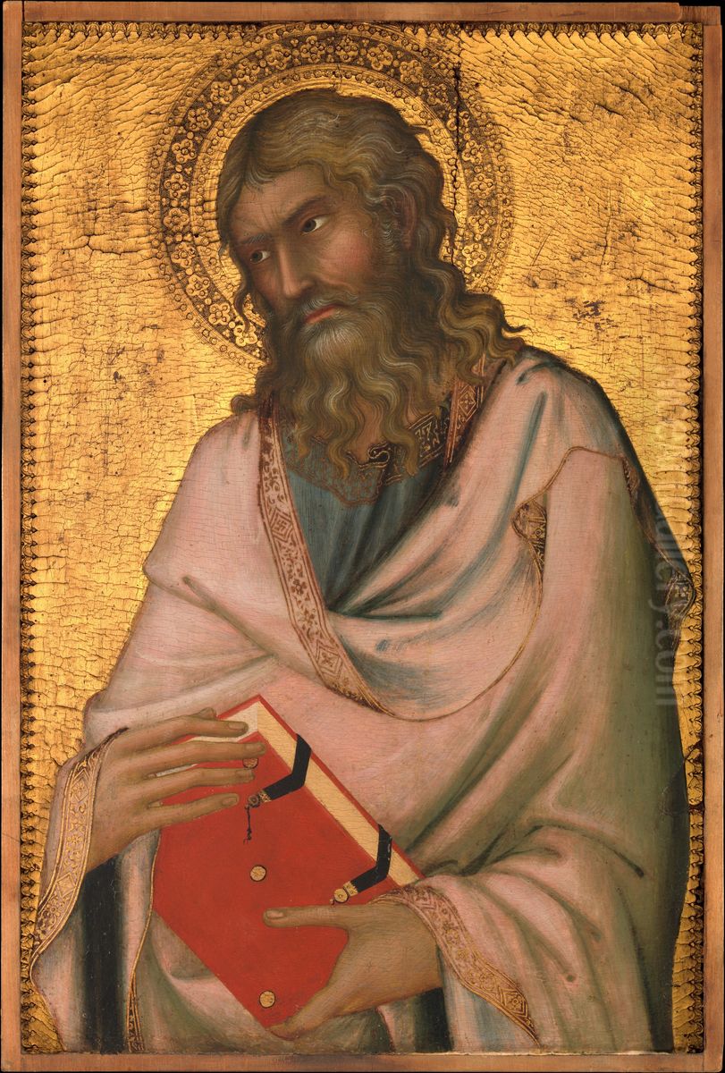 Saint Andrew Oil Painting by Simone Martini
