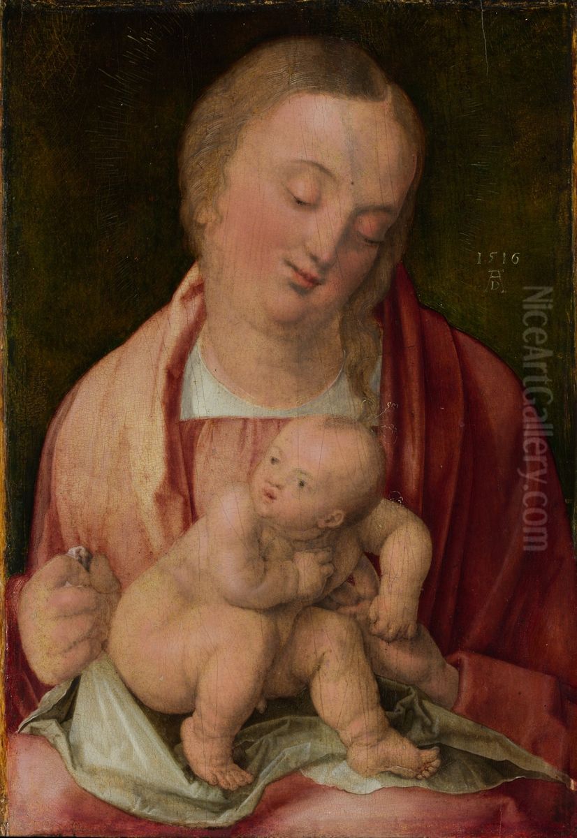 Madonna and Child Oil Painting by Albrecht Durer
