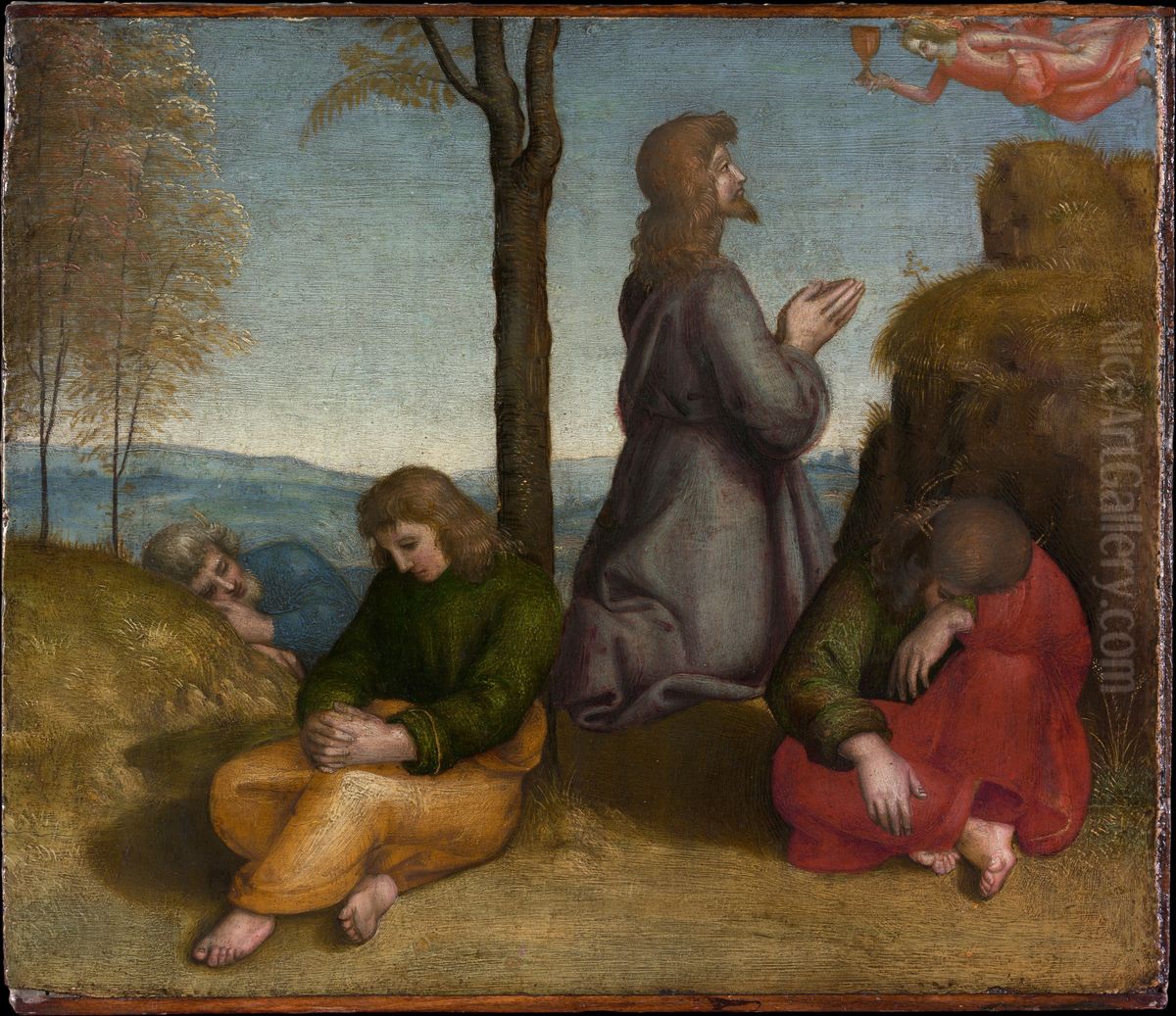 The Agony in the Garden Oil Painting by Raphael