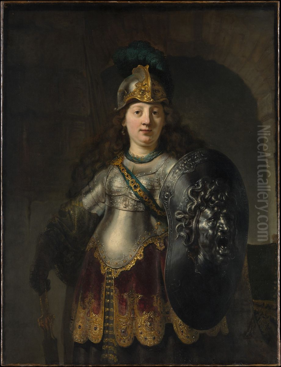 Bellona Oil Painting by Rembrandt