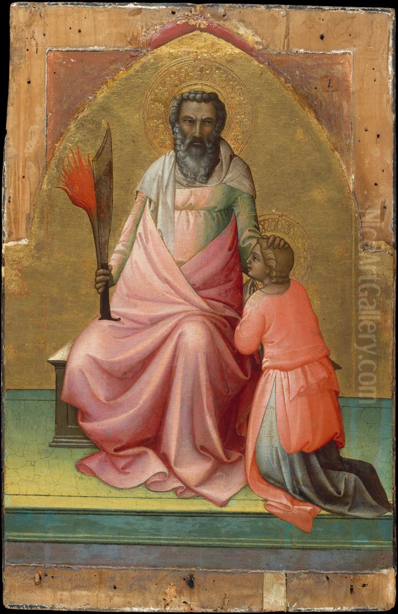 Abraham Oil Painting by Lorenzo Monaco