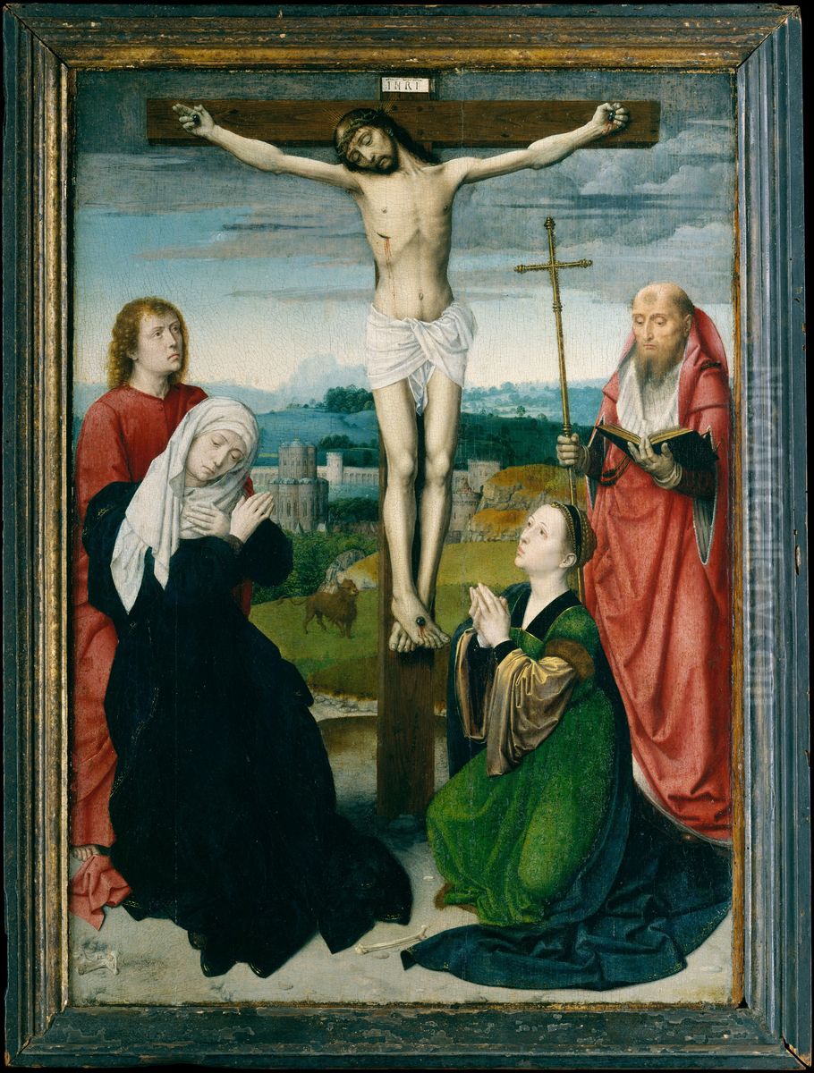 The Crucifixion Oil Painting by Gerard David