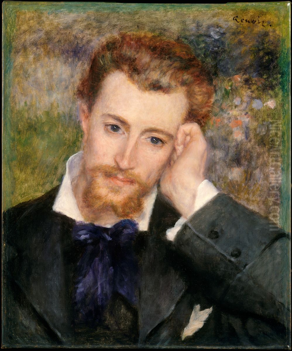 Eugene Murer (Hyacinthe-Eugene Meunier, 1841-1906) Oil Painting by Pierre Auguste Renoir