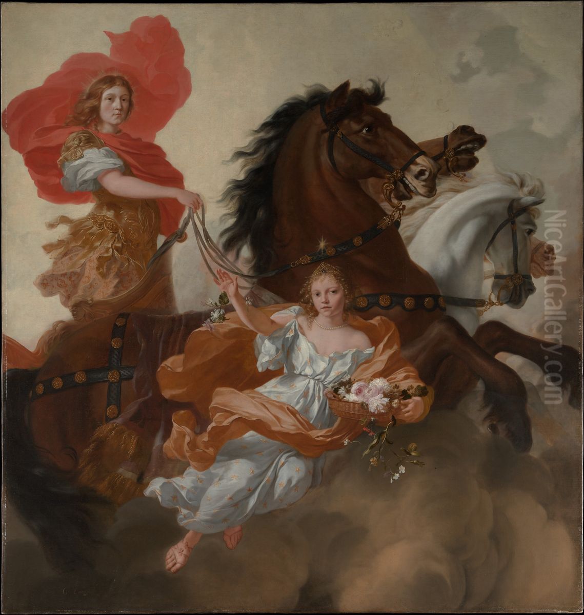 Apollo and Aurora Oil Painting by Gerard de Lairesse