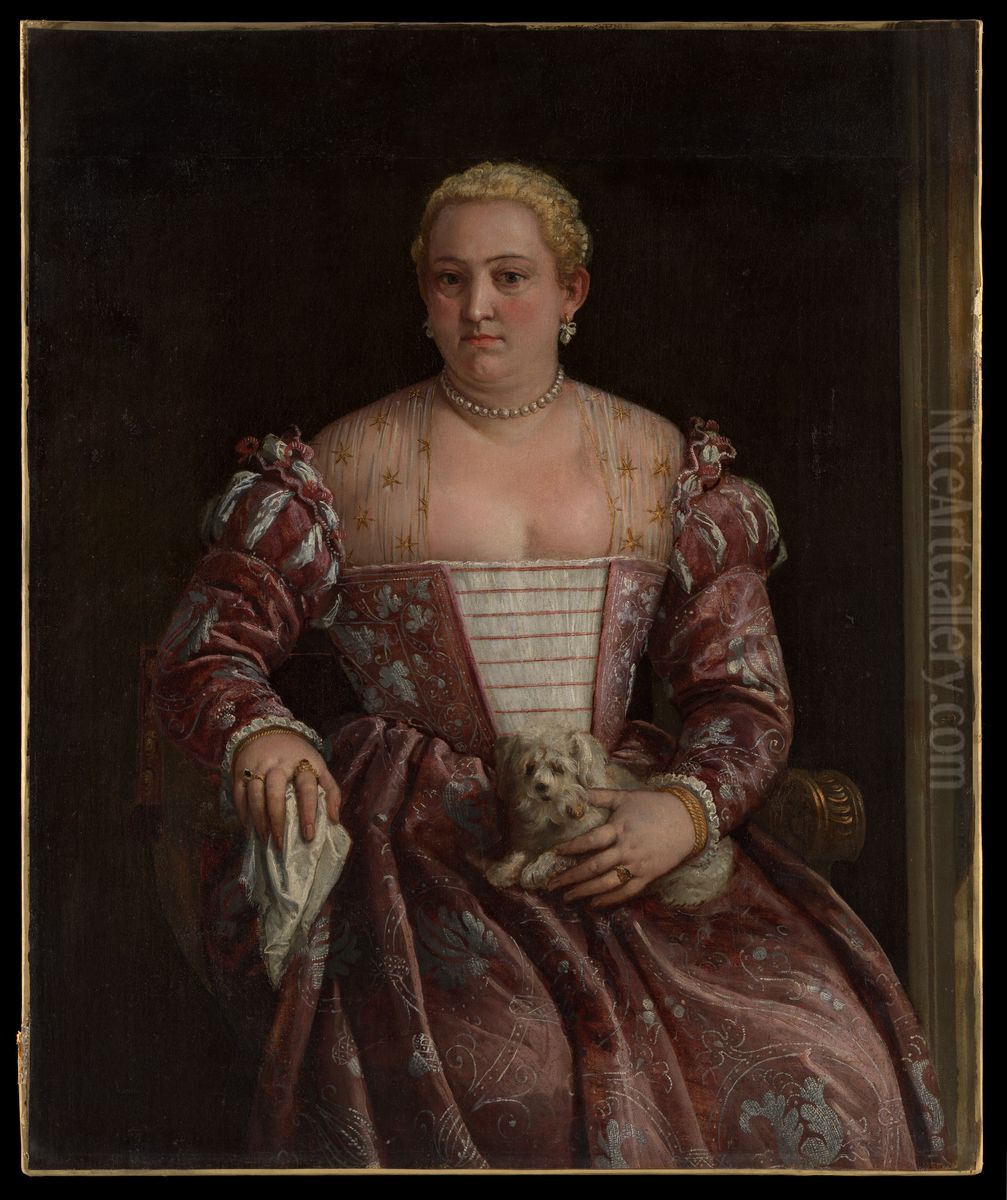 Portrait of a Woman Oil Painting by Paolo Veronese (Caliari)