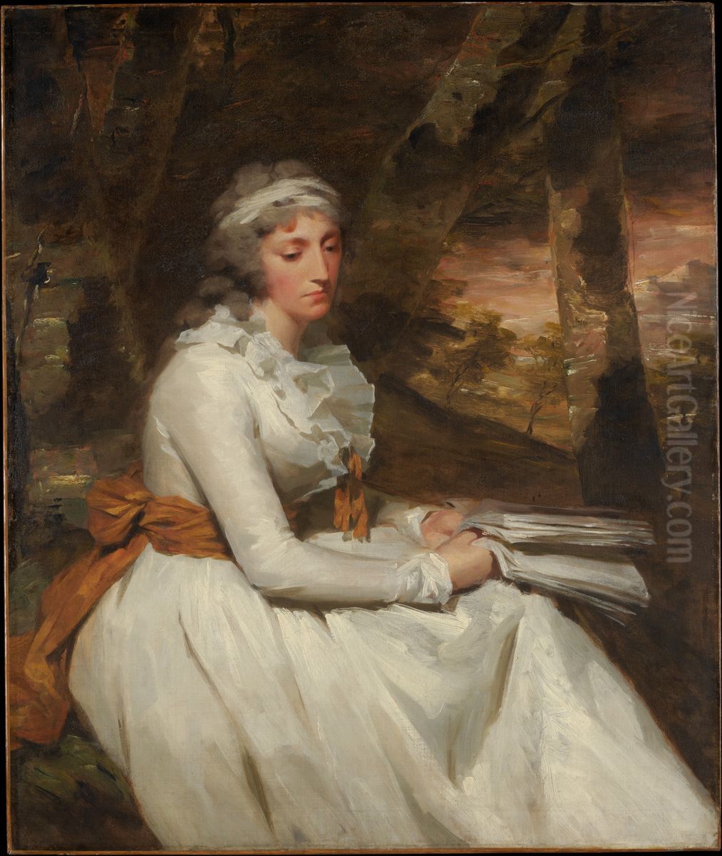 Mrs. Richard Alexander Oswald (Louisa Johnston, ?born about 1760, died 1797) Oil Painting by Henry Raeburn