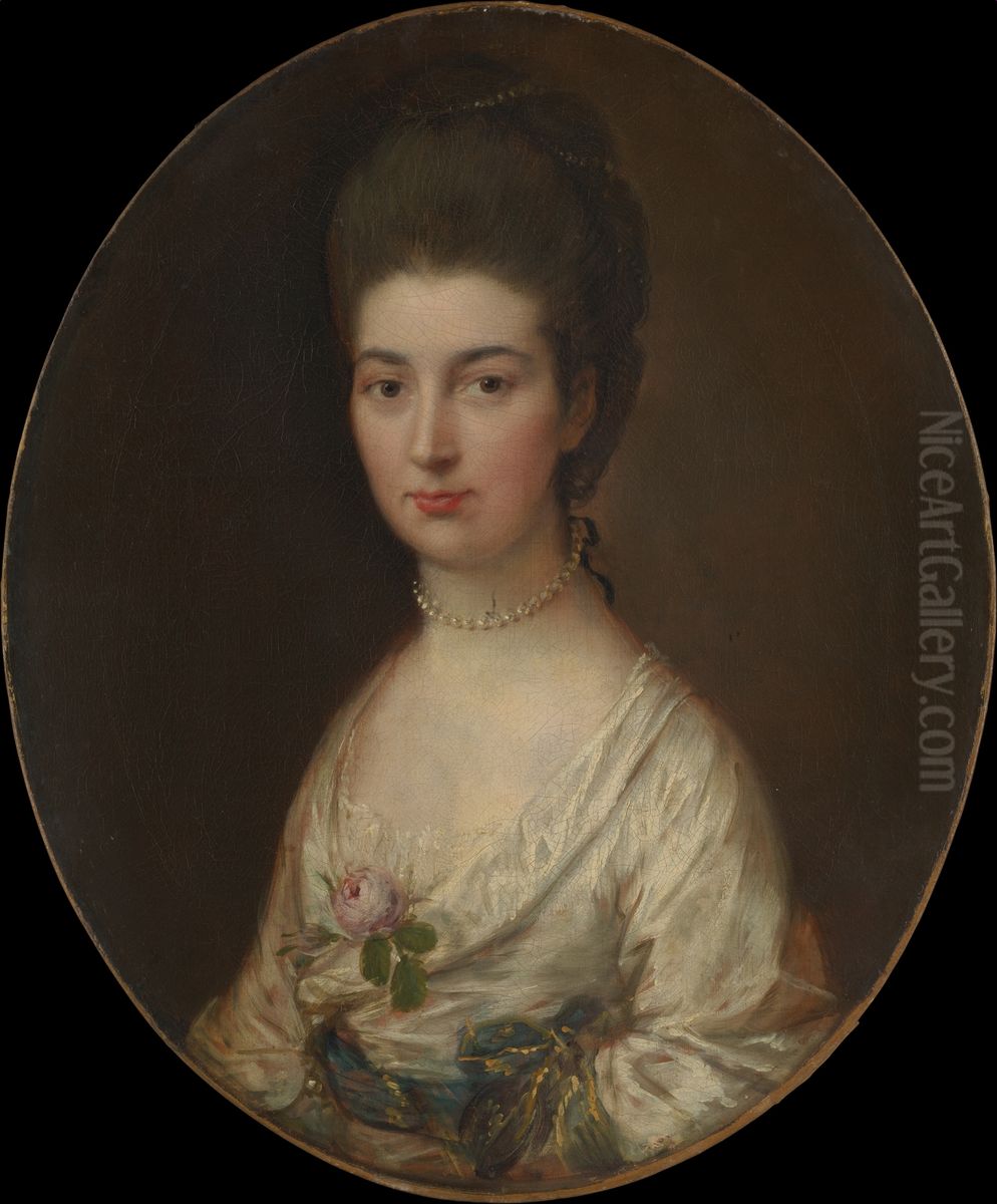 Mrs. Ralph Izard (Alice De Lancey, 1746/47-1832) Oil Painting by Thomas Gainsborough