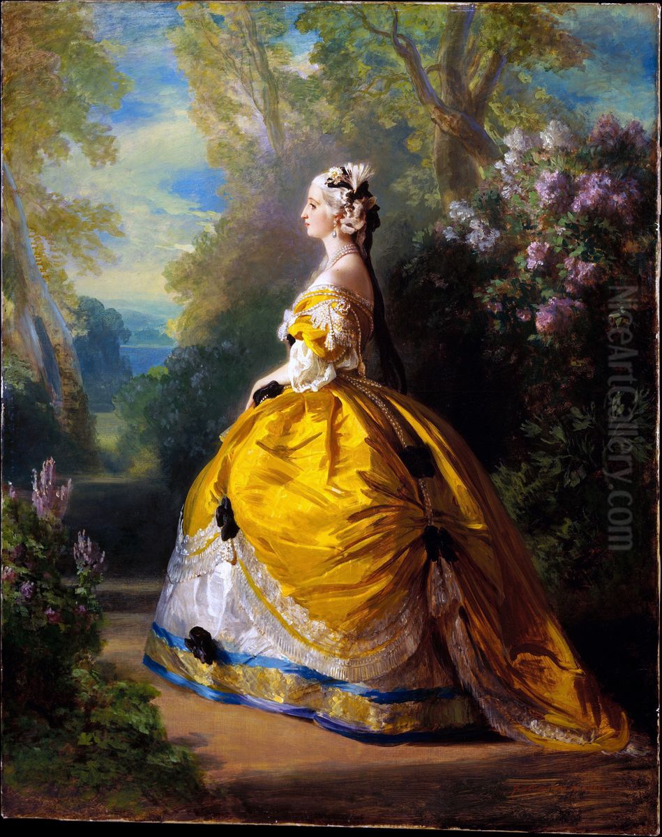 L'Imperatrice Eugenie Oil Painting by Franz Xavier Winterhalter
