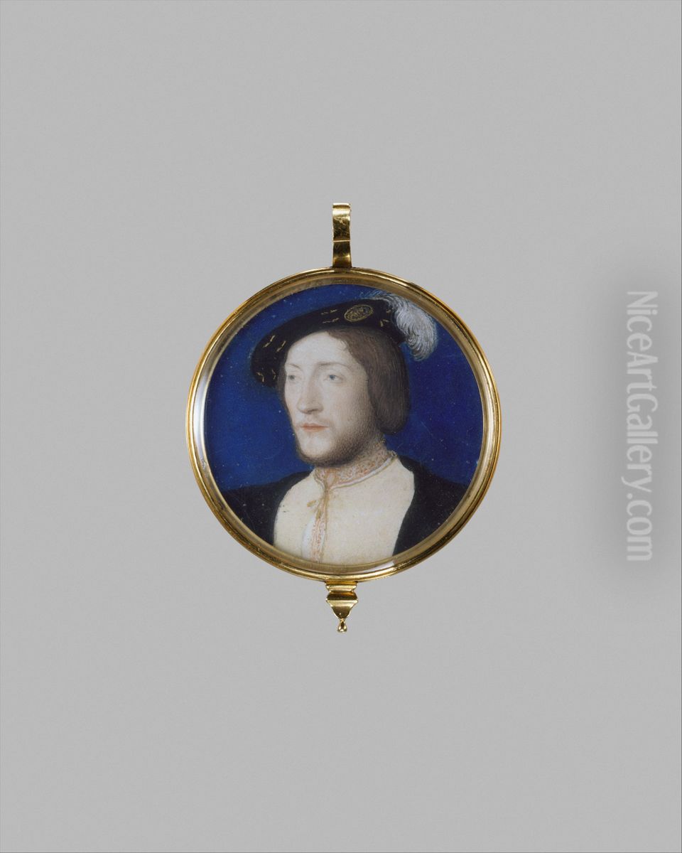 Charles de Cosse (1506-1563), Count of Brissac Oil Painting by Jean Clouet