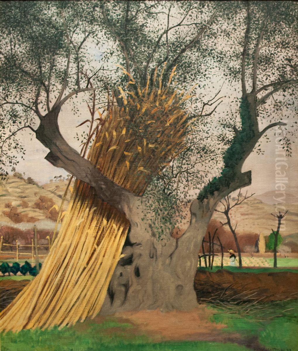 Le vieil olivier Oil Painting by Felix Vallotton