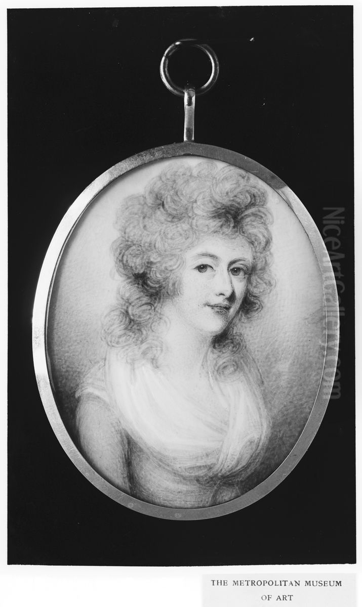 Portrait of a Woman, Said to Be Lady Sophia Boyle Oil Painting by Anne Mee