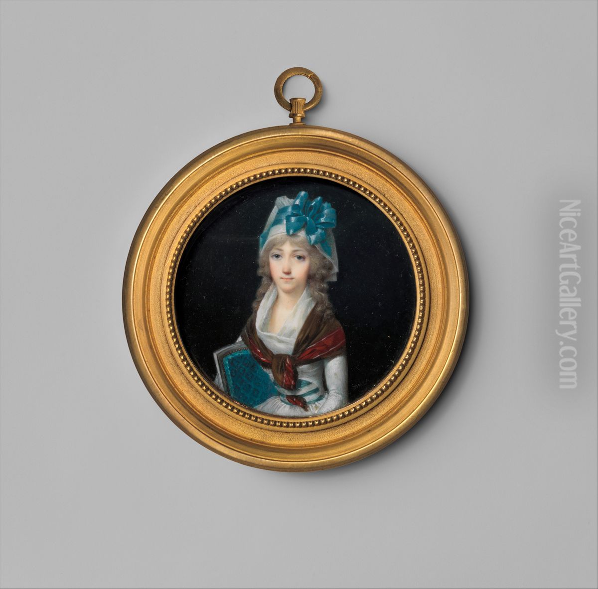 Portrait of a Woman Oil Painting by Jean-Baptiste Isabey