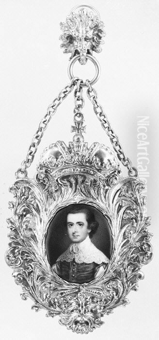 Portrait of a Man Oil Painting by Nathaniel Hone