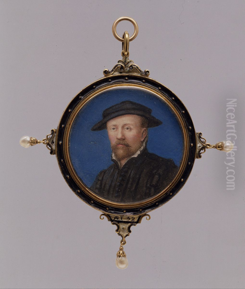 Portrait of a Man, Said to Be Arnold Franz Oil Painting by Hans Holbein the Younger