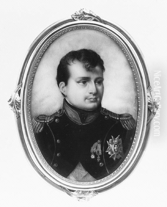 Napoleon I (1769-1821) Oil Painting by Jean-Baptiste Isabey