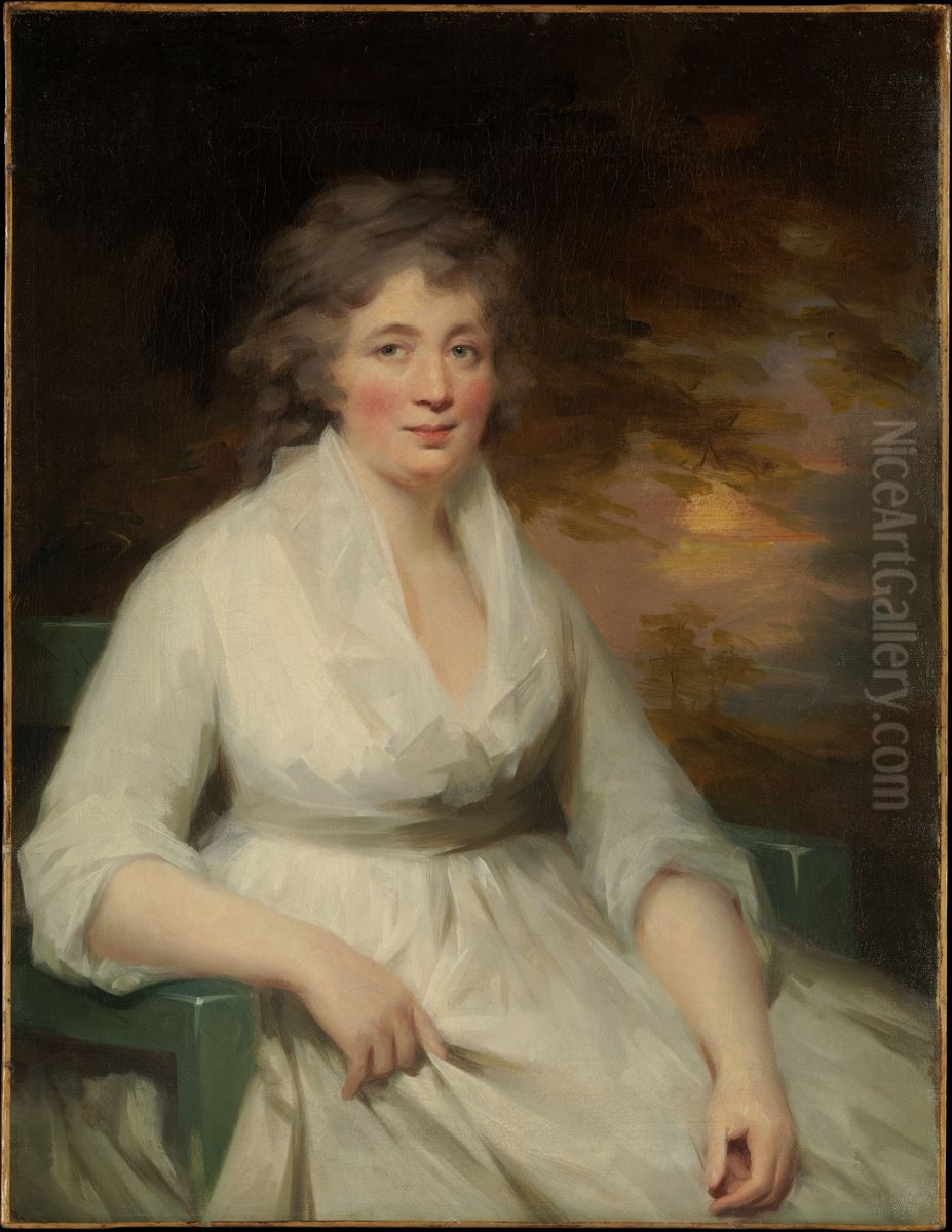 Janet Law Oil Painting by Henry Raeburn