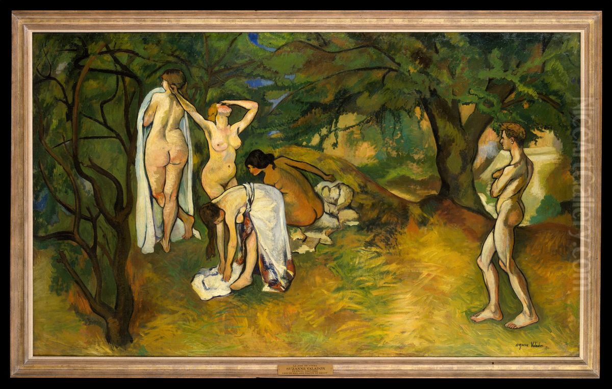 Joy of Life Oil Painting by Suzanne Valadon