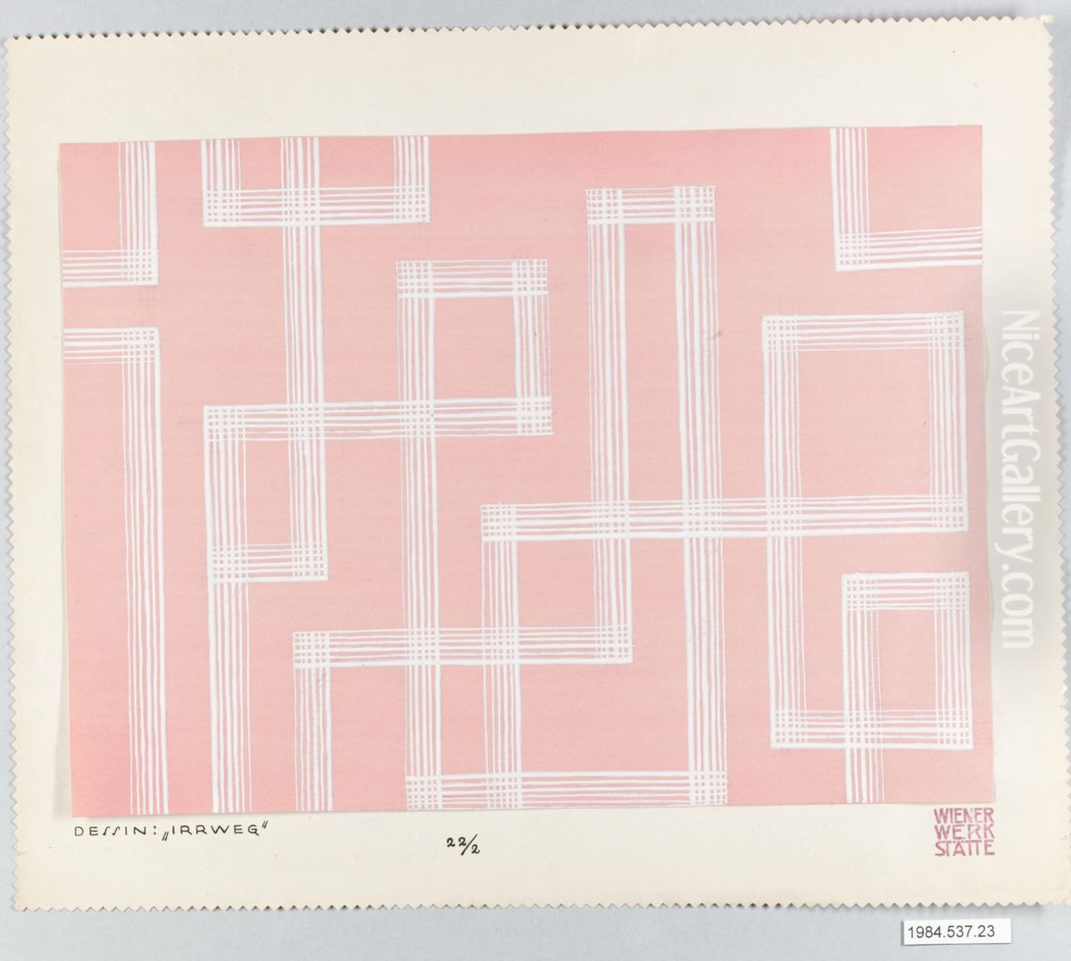 WRONG WAY Oil Painting by Dagobert Peche