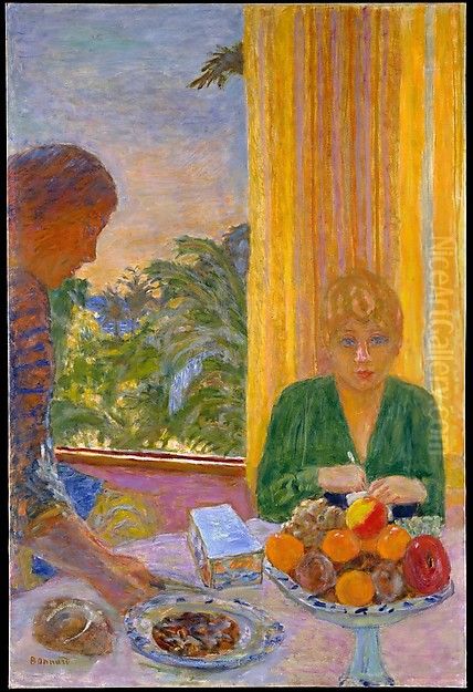 The Green Blouse Oil Painting by Pierre Bonnard