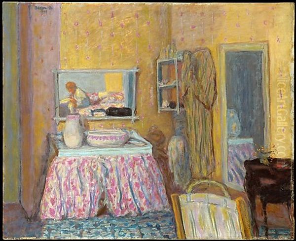 The Dressing Room Oil Painting by Pierre Bonnard
