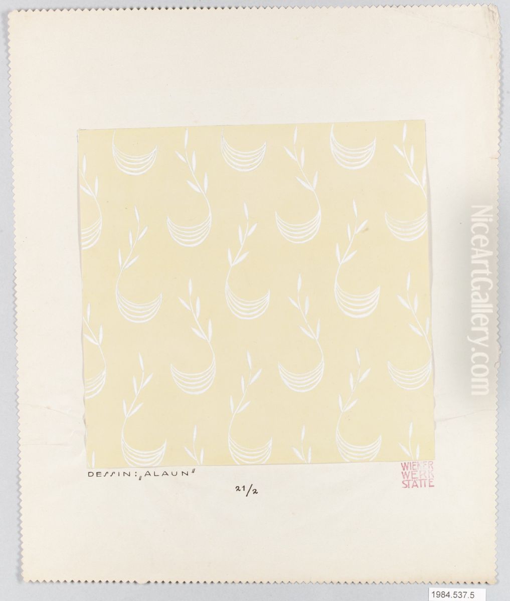 ALUM Oil Painting by Dagobert Peche