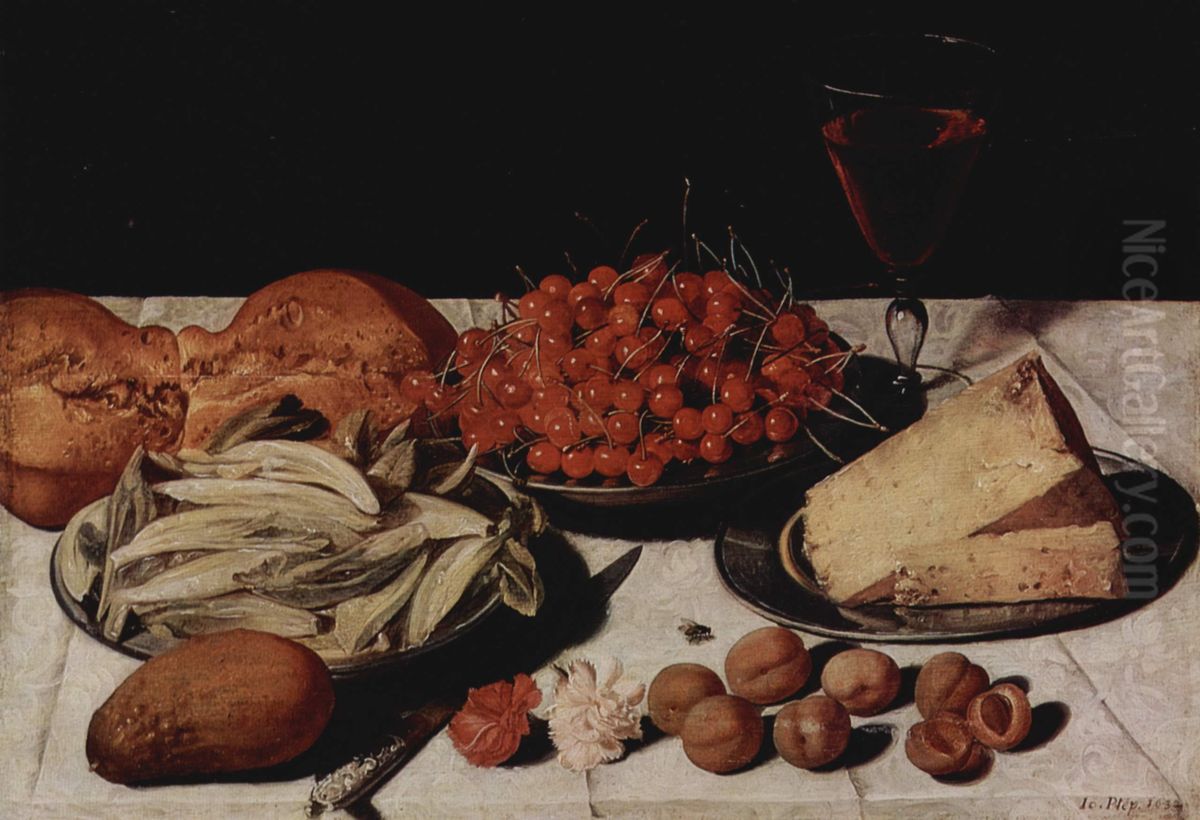 Stillleben. Oil Painting by Joseph Plepp