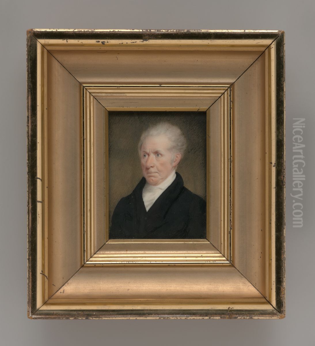 Gilbert Stuart Oil Painting by Sarah Goodridge